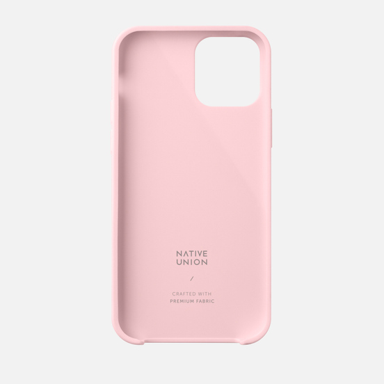 Чехол Native Union Clic Canvas iPhone 12/12 Pro Rose