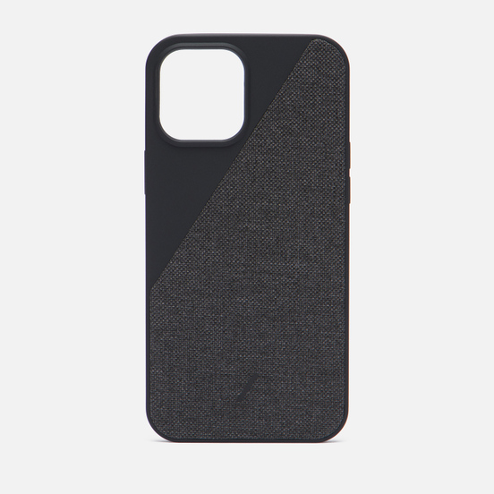 Чехол Native Union Clic Canvas Magnetic iPhone 12 Pro Max Black