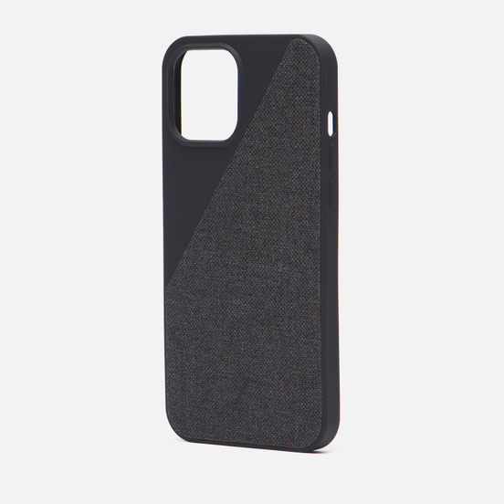 Чехол Native Union Clic Canvas Magnetic iPhone 12 Pro Max Black