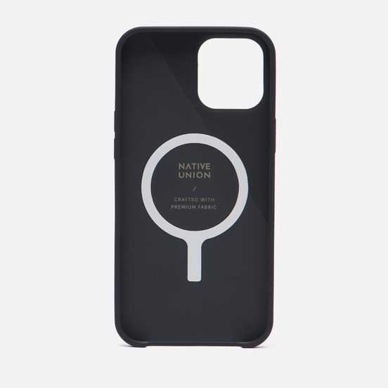 Чехол Native Union Clic Canvas Magnetic iPhone 12 Pro Max Black