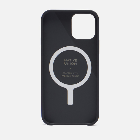 Чехол Native Union Clic Canvas Magnetic iPhone 12/12 Pro Black