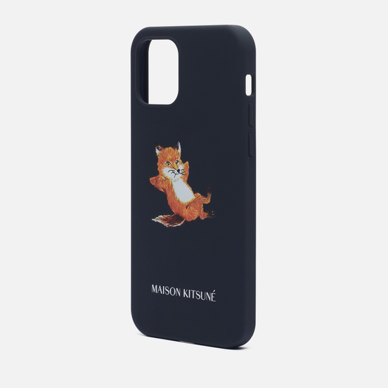 Чехол Native Union x Maison Kitsune Chillax Fox iPhone 12/12 Pro Blue