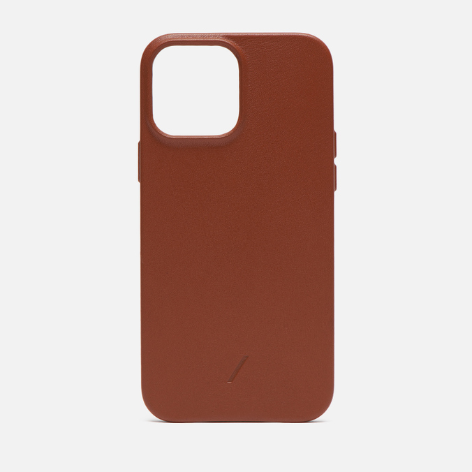 Чехол Native Union, цвет коричневый, размер UNI CCLAS-BRN-NP21L Clic Classic iPhone 13 Pro Max MagSafe - фото 1
