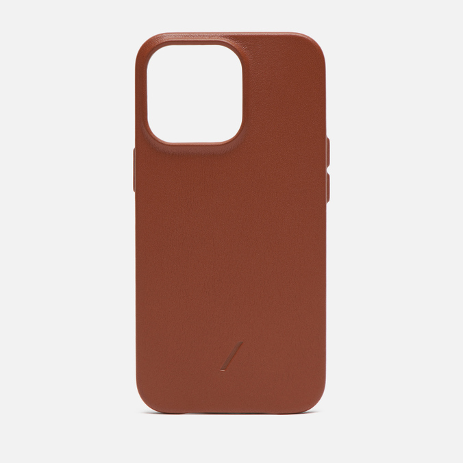Чехол Native Union, цвет коричневый, размер UNI CCLAS-BRN-NP21MP Clic Classic iPhone 13 Pro MagSafe - фото 1
