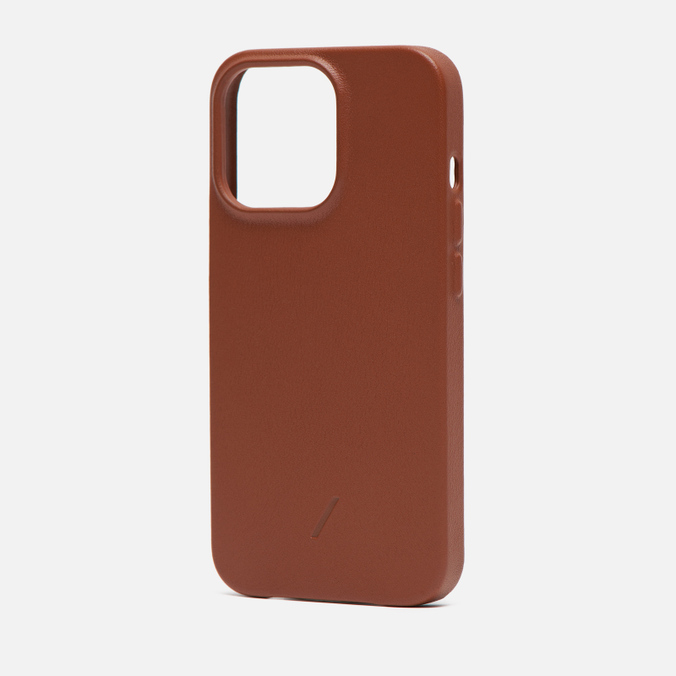Чехол Native Union, цвет коричневый, размер UNI CCLAS-BRN-NP21MP Clic Classic iPhone 13 Pro MagSafe - фото 2