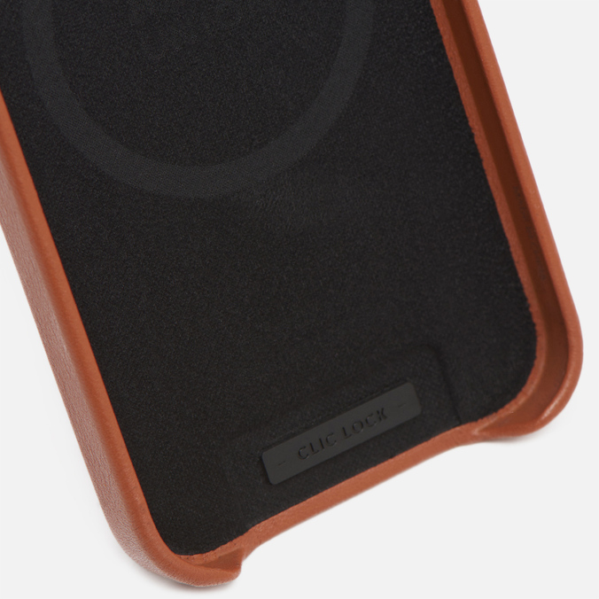 Чехол Native Union, цвет коричневый, размер UNI CCLAS-BRN-NP21MP Clic Classic iPhone 13 Pro MagSafe - фото 4
