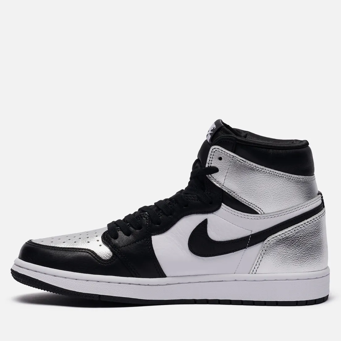 Jordan Мужские кроссовки Wmns Air Jordan 1 Retro High OG Silver Toe