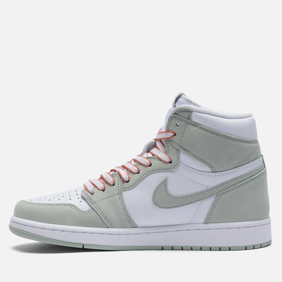 Мужские кроссовки Jordan Wmns Air Jordan 1 Retro High OG Seafoam Seafoam/White/Healing Orange