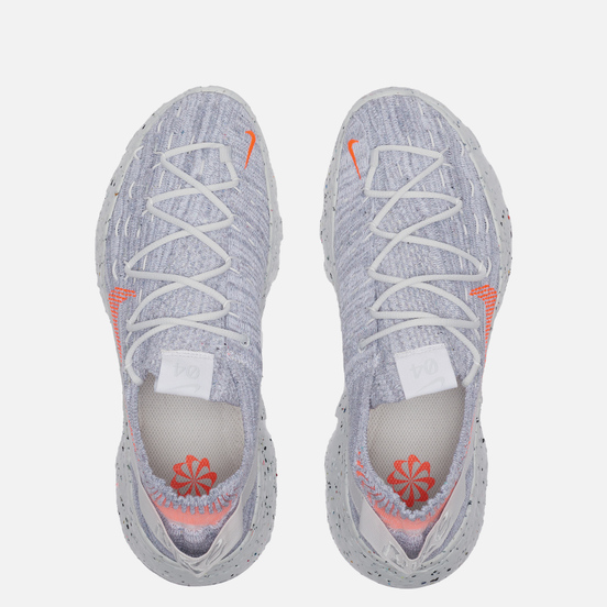 Женские кроссовки Nike Wmns Space Hippie 04 Summit White/Hyper Crimson