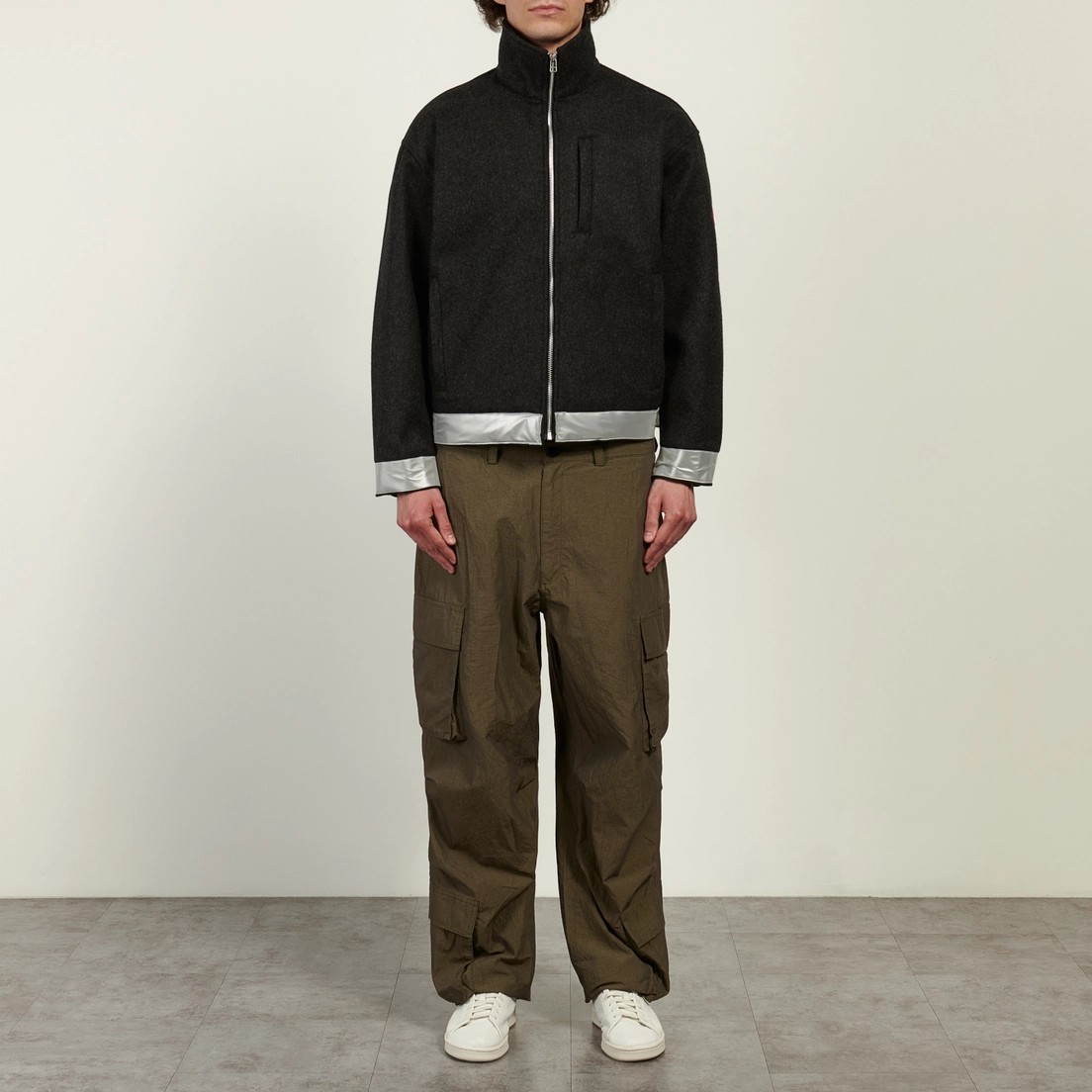 CAV EMPT Мужская демисезонная куртка Reflect Wool Zip