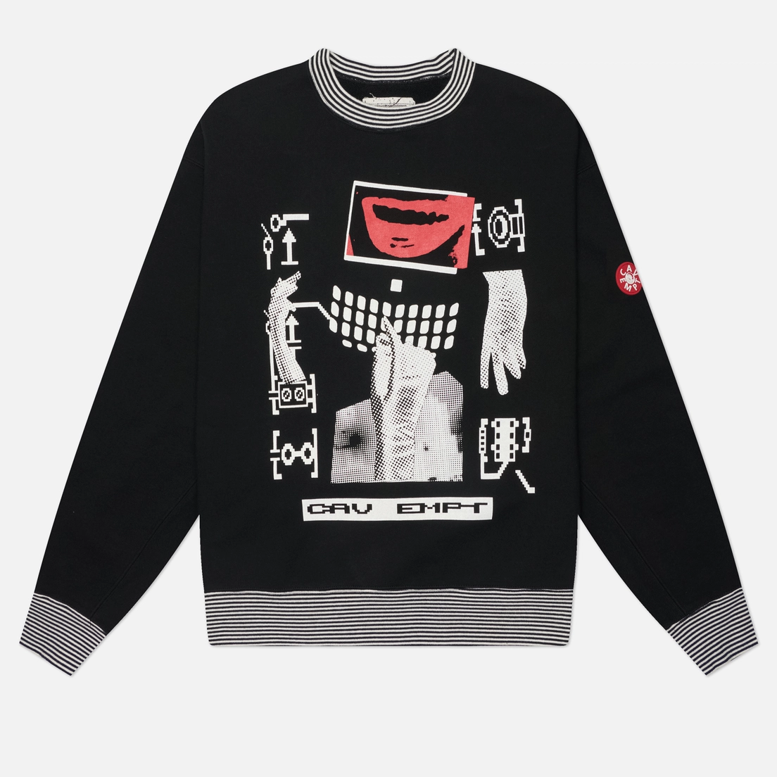 CAV EMPT Мужская толстовка Lips Display Crew Neck