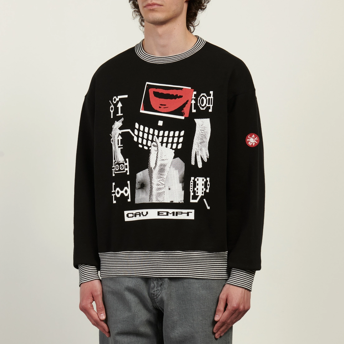 CAV EMPT Мужская толстовка Lips Display Crew Neck