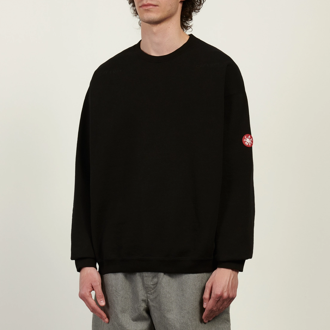 CAV EMPT Мужская толстовка Solid Loose Crew Neck
