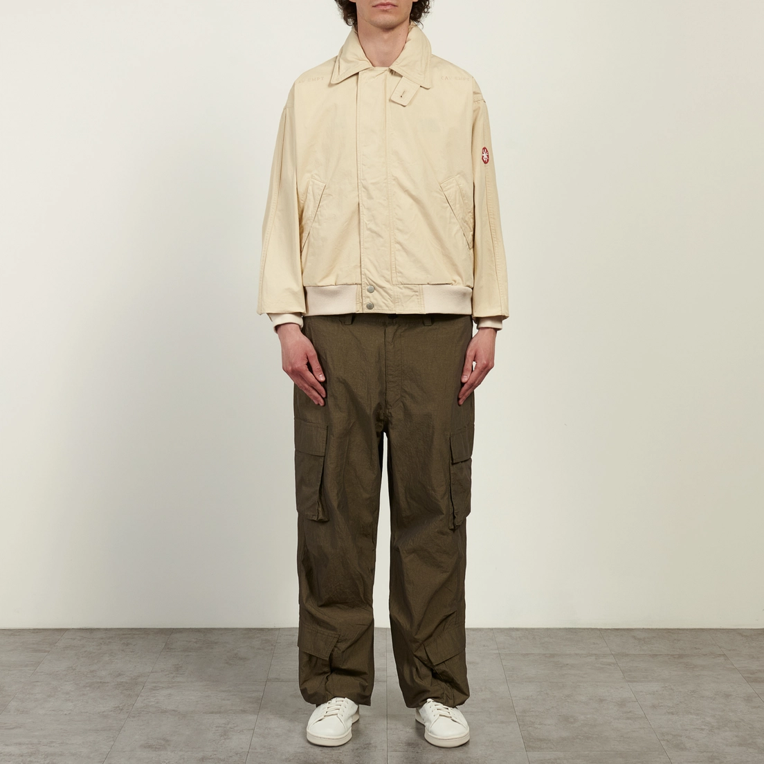 CAV EMPT Мужская куртка ветровка Washed Cotton Light Zip