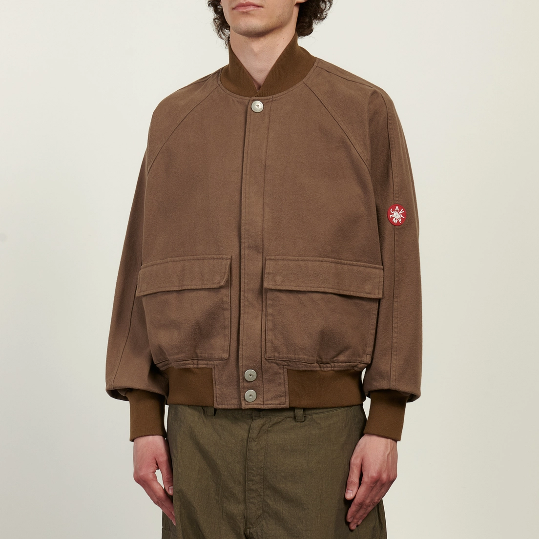 CAV EMPT Мужская куртка бомбер Cotton Flannel Zip