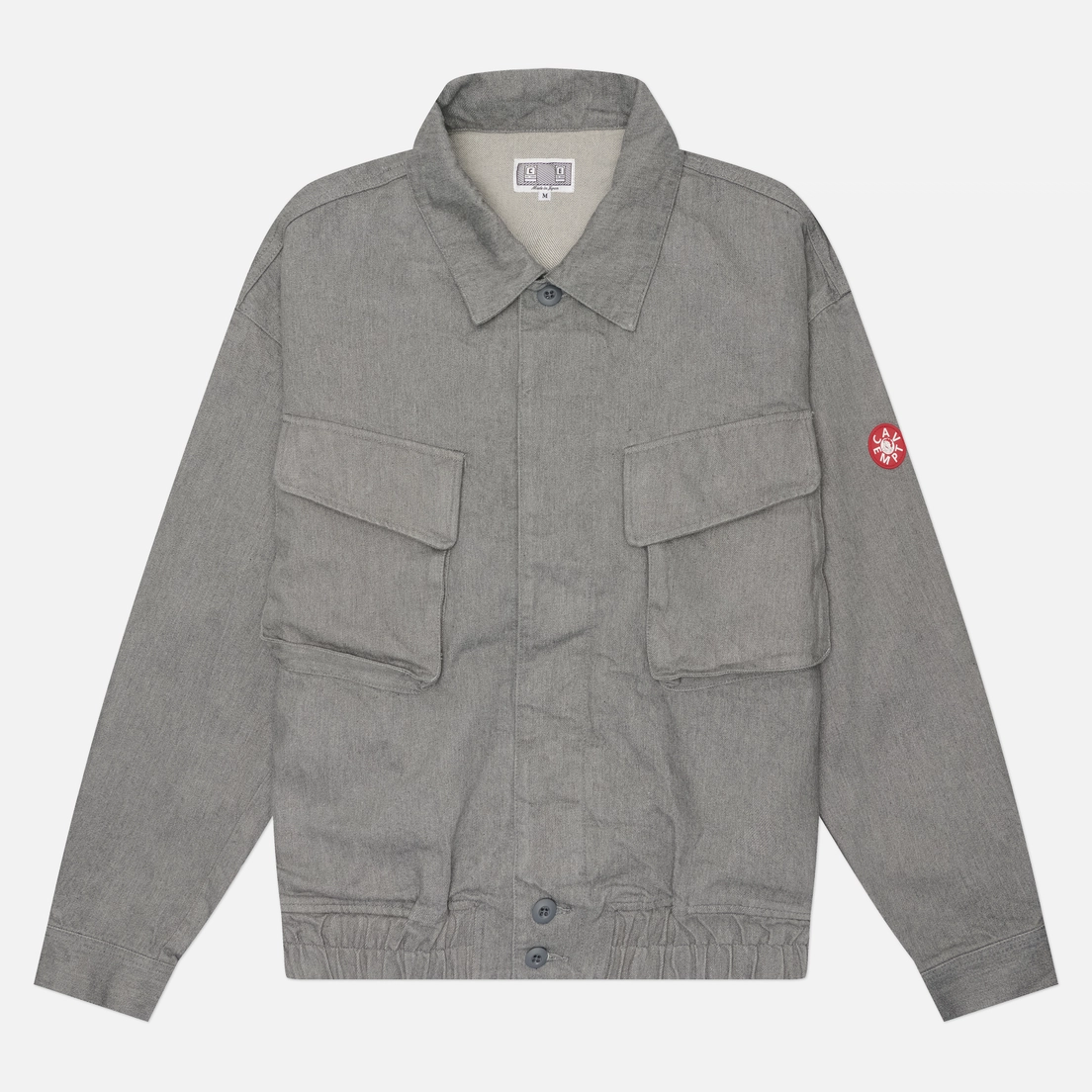 CAV EMPT Мужская куртка ветровка Ash Community Button