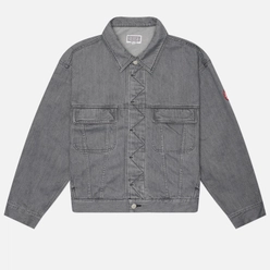 CAV EMPT Мужская джинсовая куртка Washed Black Denim Trucker