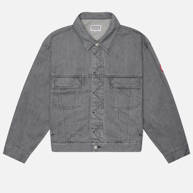 Мужская джинсовая куртка CAV EMPT Washed Black Denim Trucker