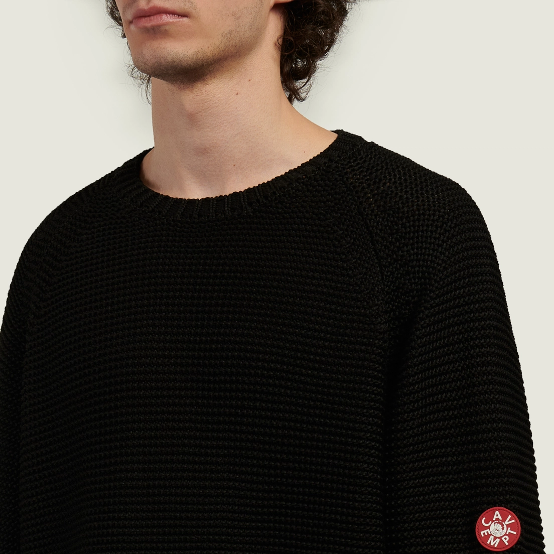 CAV EMPT Мужской свитер Raglan Sleeve Cotton Knit