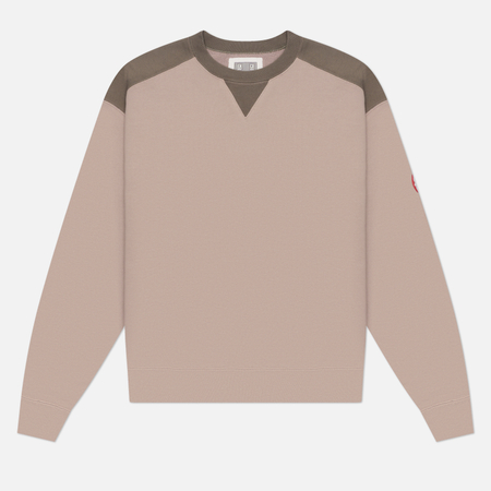 Мужская толстовка CAV EMPT Panel Shoulder Crewneck, цвет бежевый, размер XL