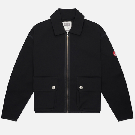 Мужская куртка ветровка CAV EMPT Smooth Zip Up, цвет чёрный, размер L