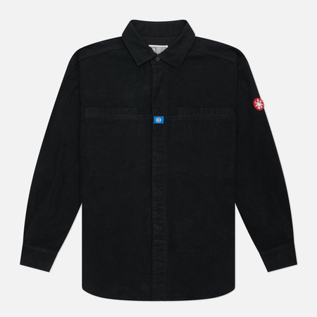 Мужская рубашка CAV EMPT Brushed Cotton Design Big, цвет чёрный, размер XL