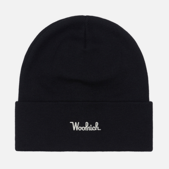 Шапка Woolrich Cotton Wool Black