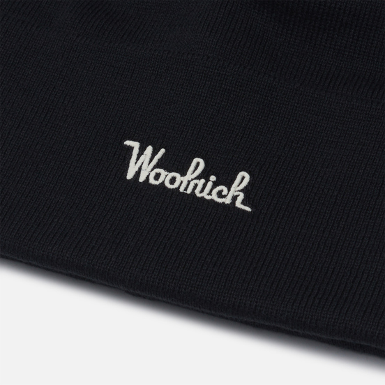 Шапка Woolrich Cotton Wool Black