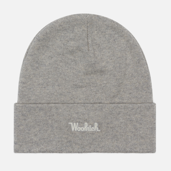 Шапка Woolrich Cotton Wool Medium Grey Melange