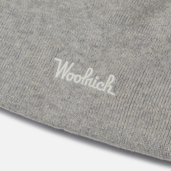 Шапка Woolrich Cotton Wool Medium Grey Melange