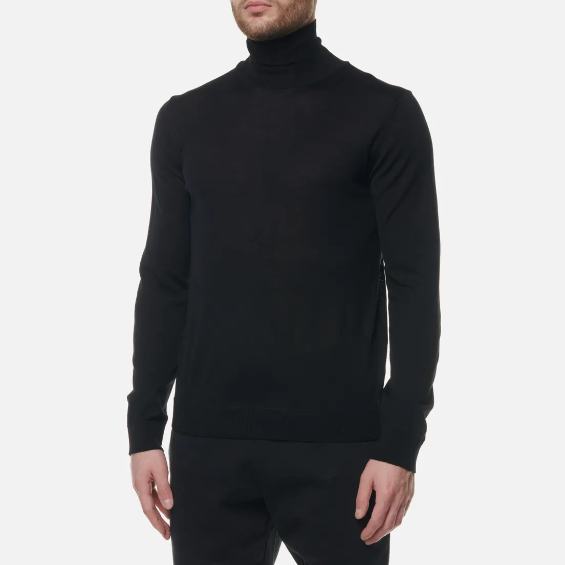 Woolrich Мужская водолазка Merinos Logo