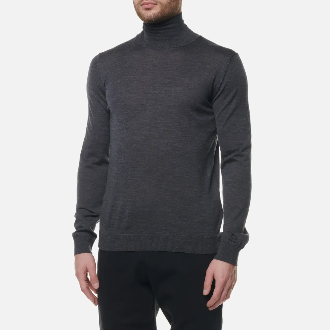 Woolrich Мужская водолазка Merinos Logo