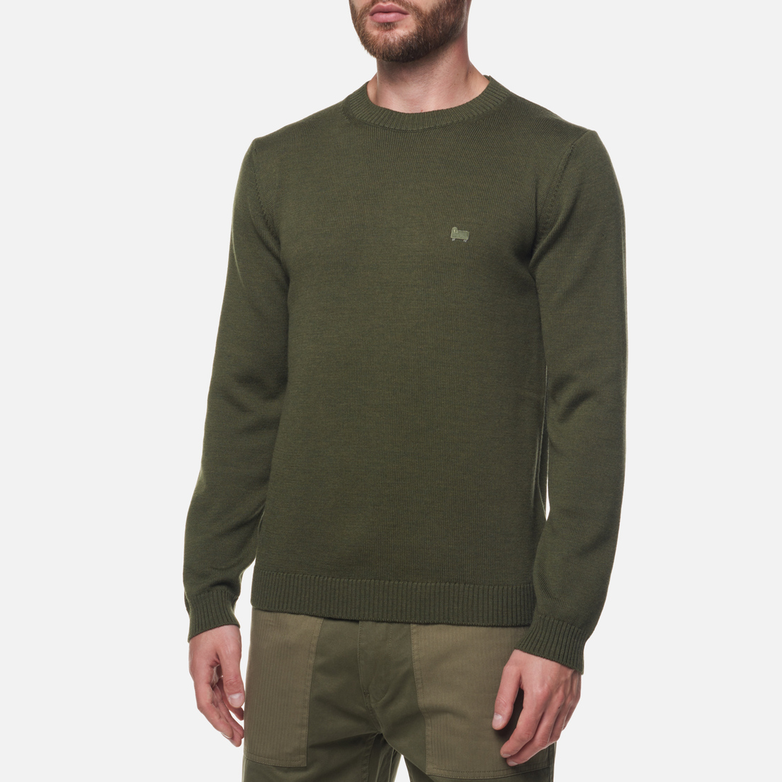 Woolrich Мужской свитер Classic Crew Neck