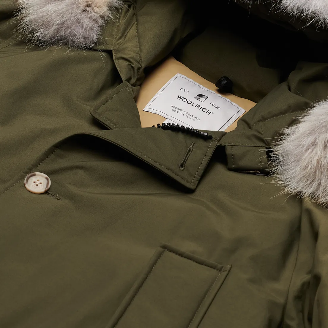 Woolrich Мужская куртка парка Arctic Detachable Fur