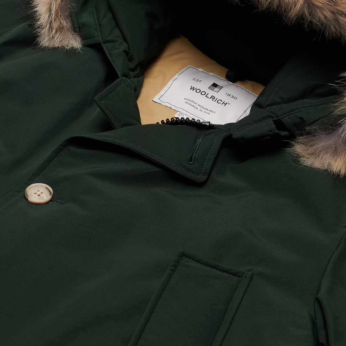 Woolrich Мужская куртка парка Arctic Detachable Fur