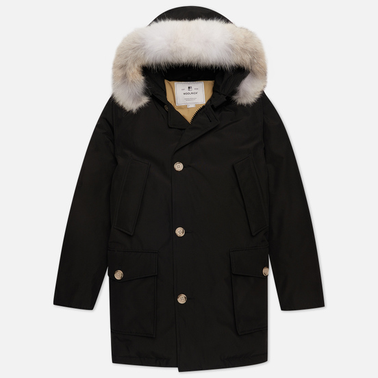 Мужская куртка парка Woolrich Arctic Detachable Fur New Black