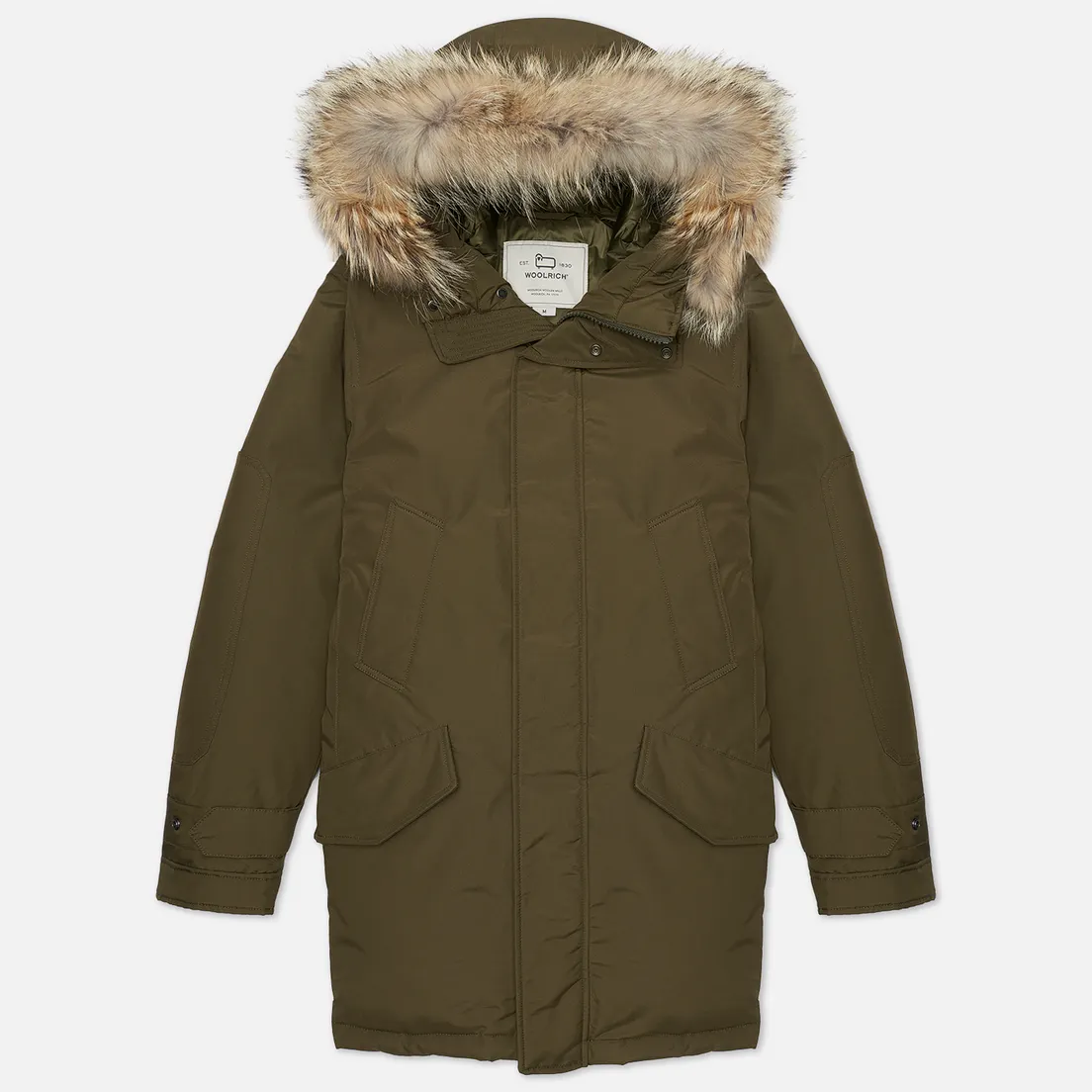 Woolrich Мужская куртка парка Polar High Collar Fur