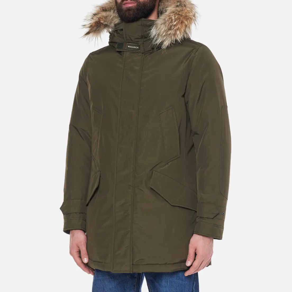 Woolrich Мужская куртка парка Polar High Collar Fur