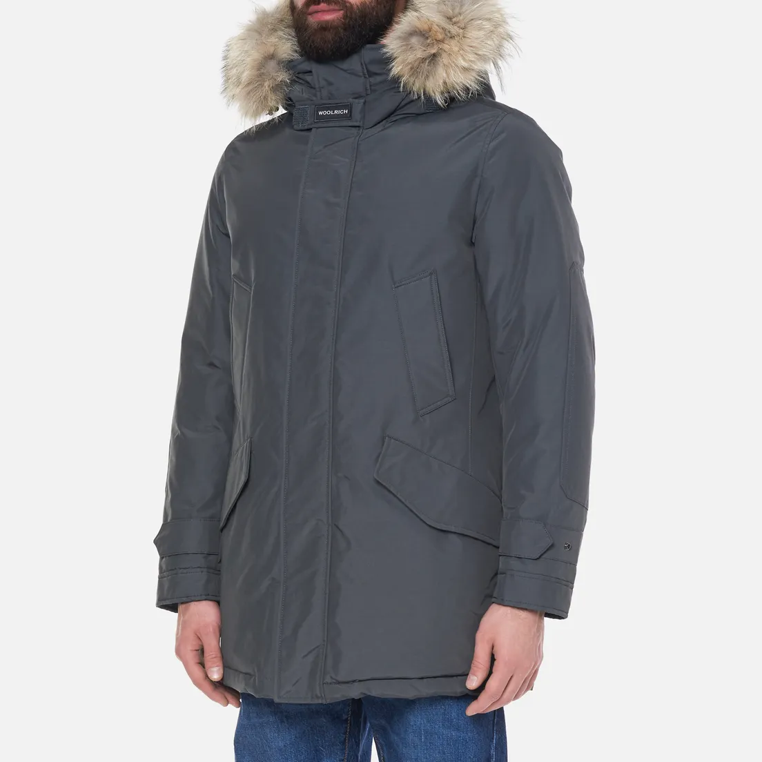 Woolrich Мужская куртка парка Polar High Collar Fur