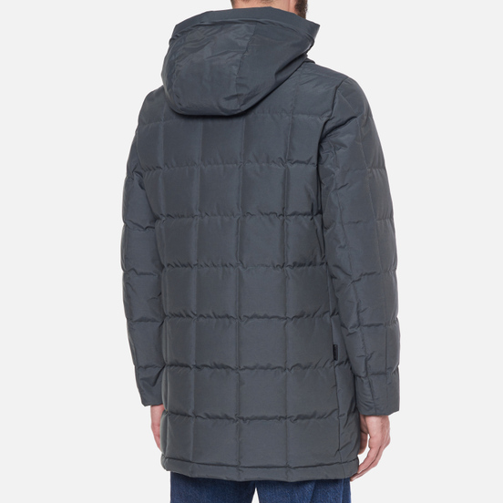 Мужская куртка парка Woolrich Blizzard Grey Shadow