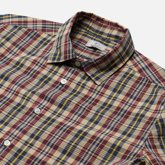 Мужская рубашка Woolrich Poplin Yellow Check