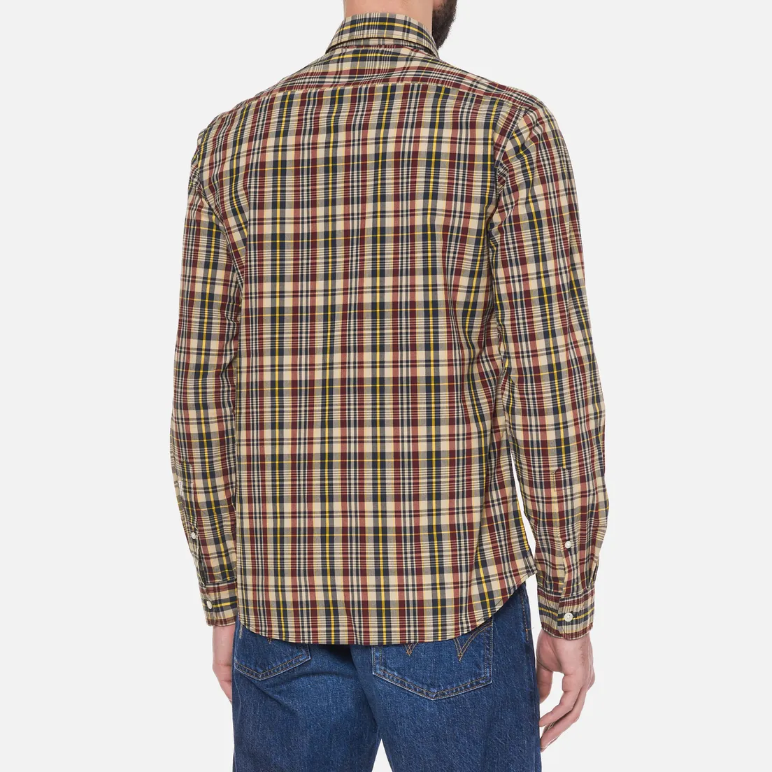 Woolrich Мужская рубашка Poplin