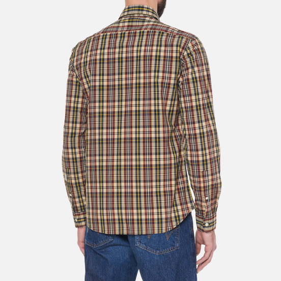 Мужская рубашка Woolrich Poplin Yellow Check