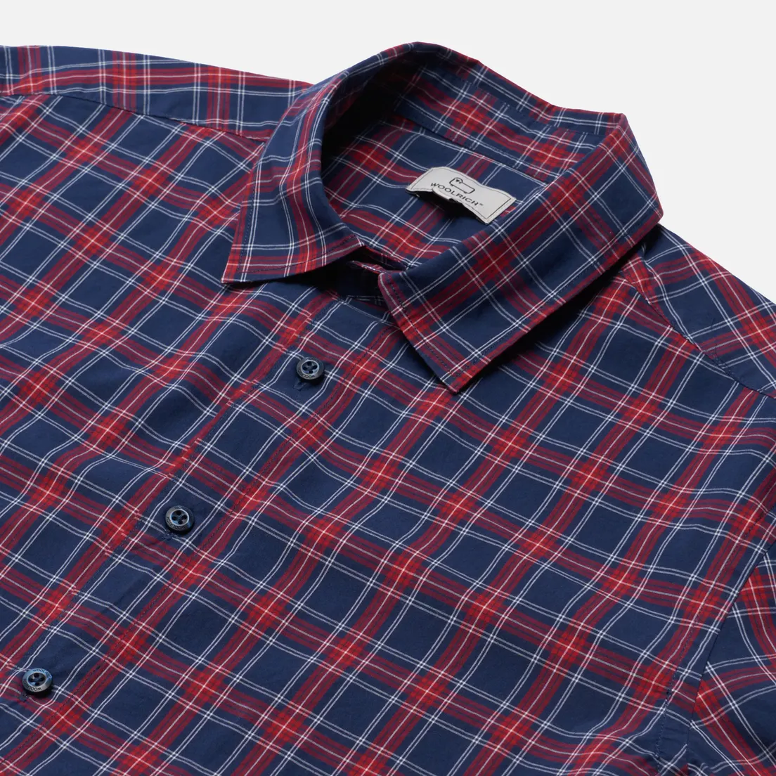 Woolrich Мужская рубашка Poplin