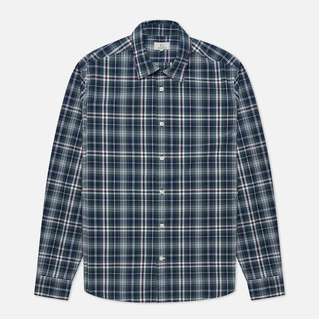 Woolrich Мужская рубашка Poplin