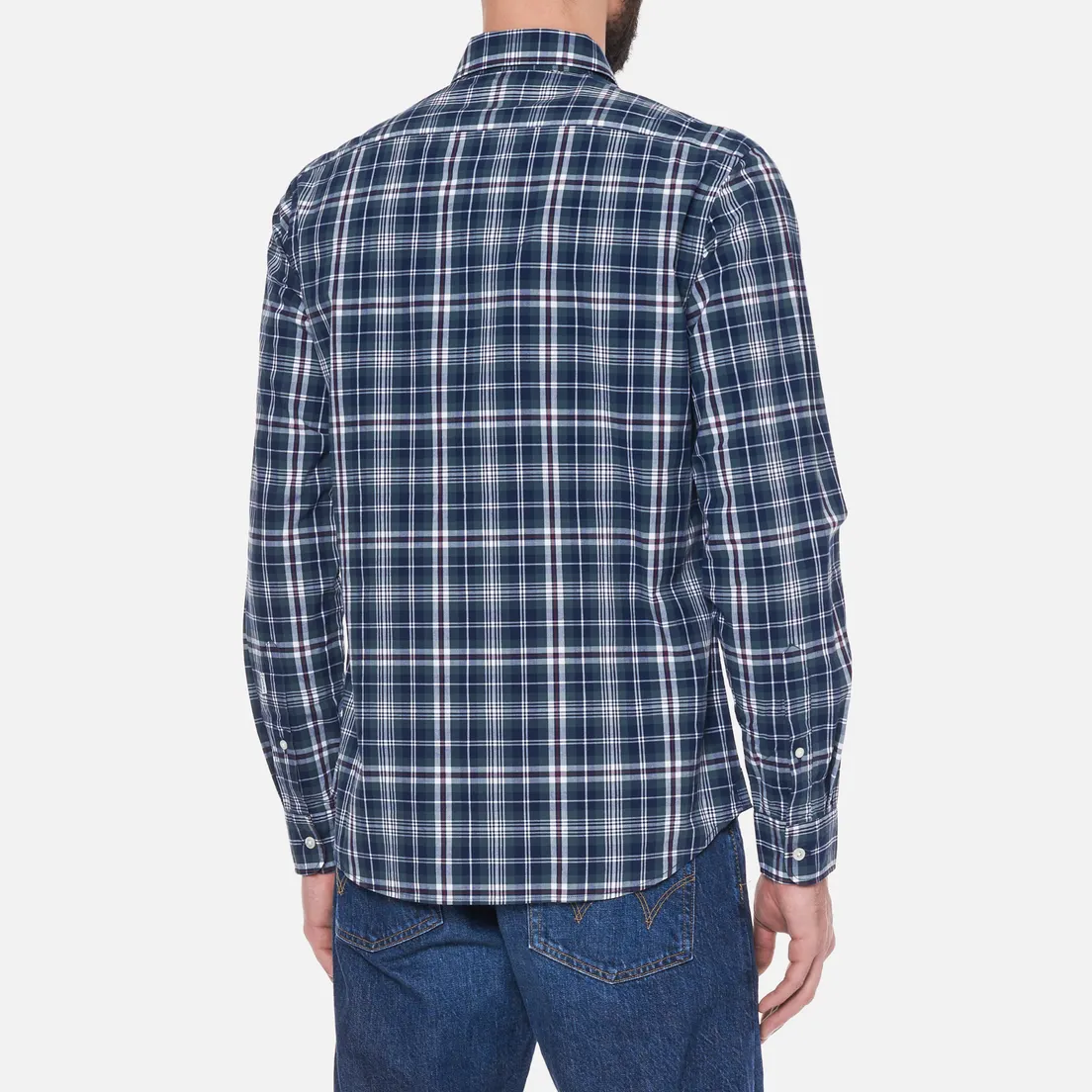 Woolrich Мужская рубашка Poplin