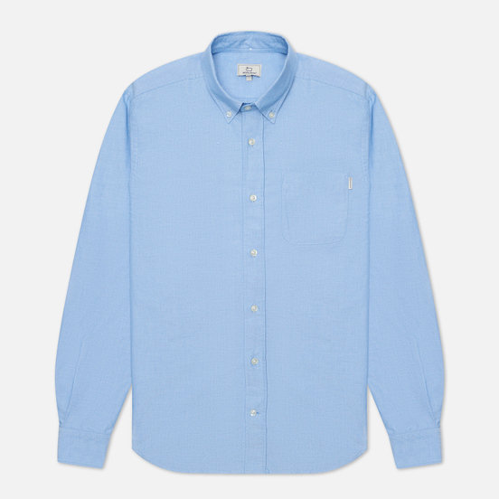 Мужская рубашка Woolrich Classic Oxford Light Blue
