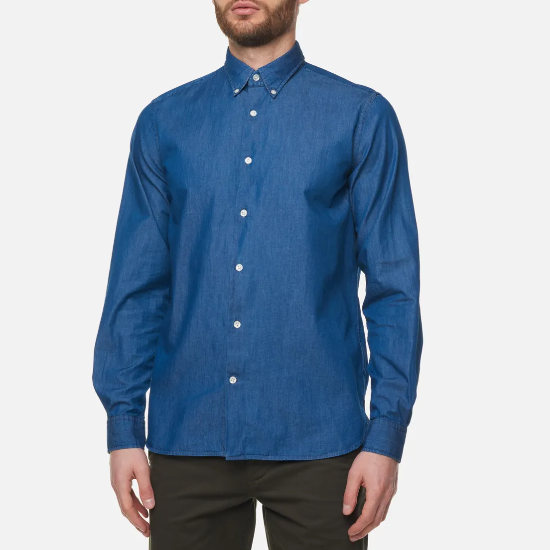 Woolrich Мужская рубашка Classic Indigo