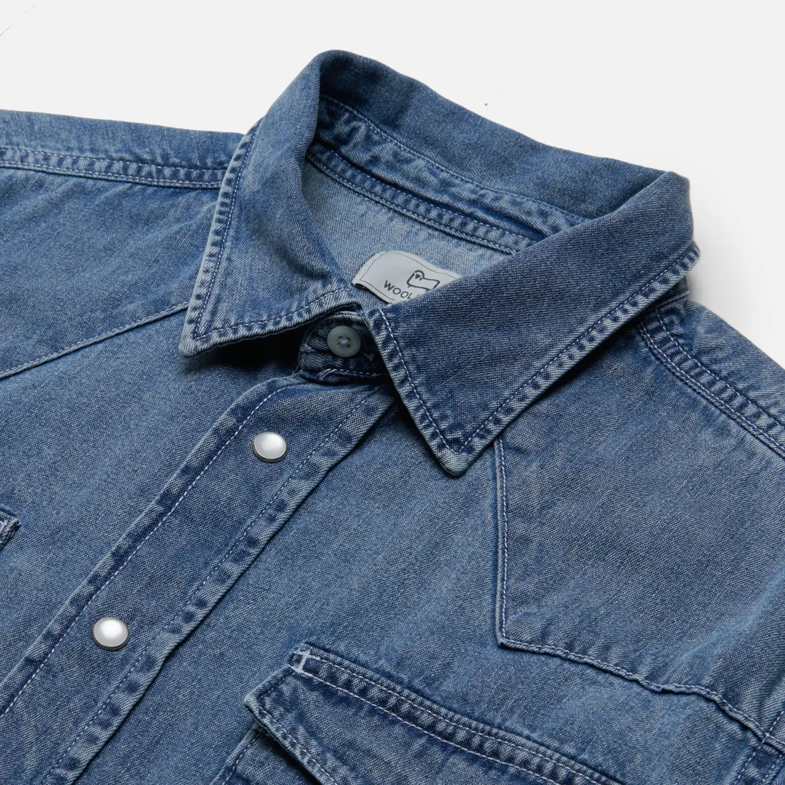 Woolrich Мужская рубашка Denim