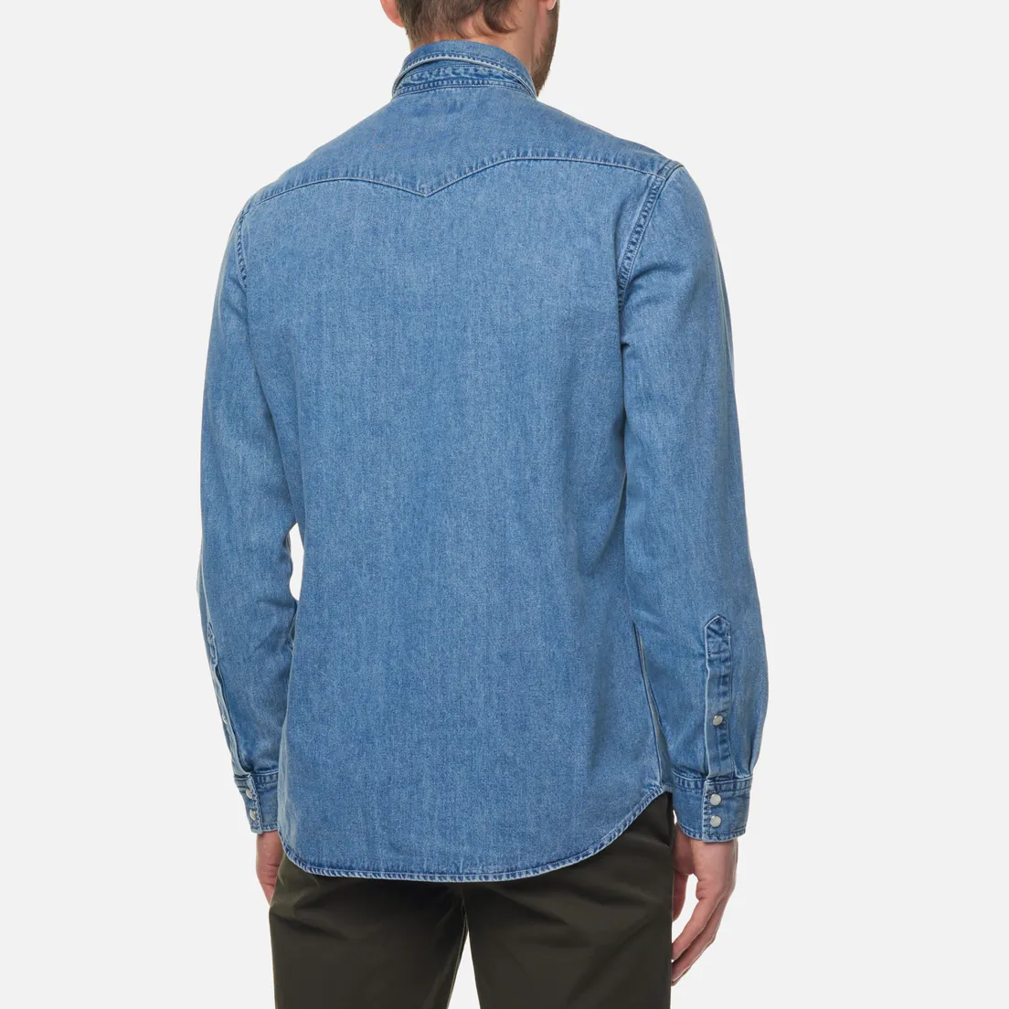 Woolrich Мужская рубашка Denim